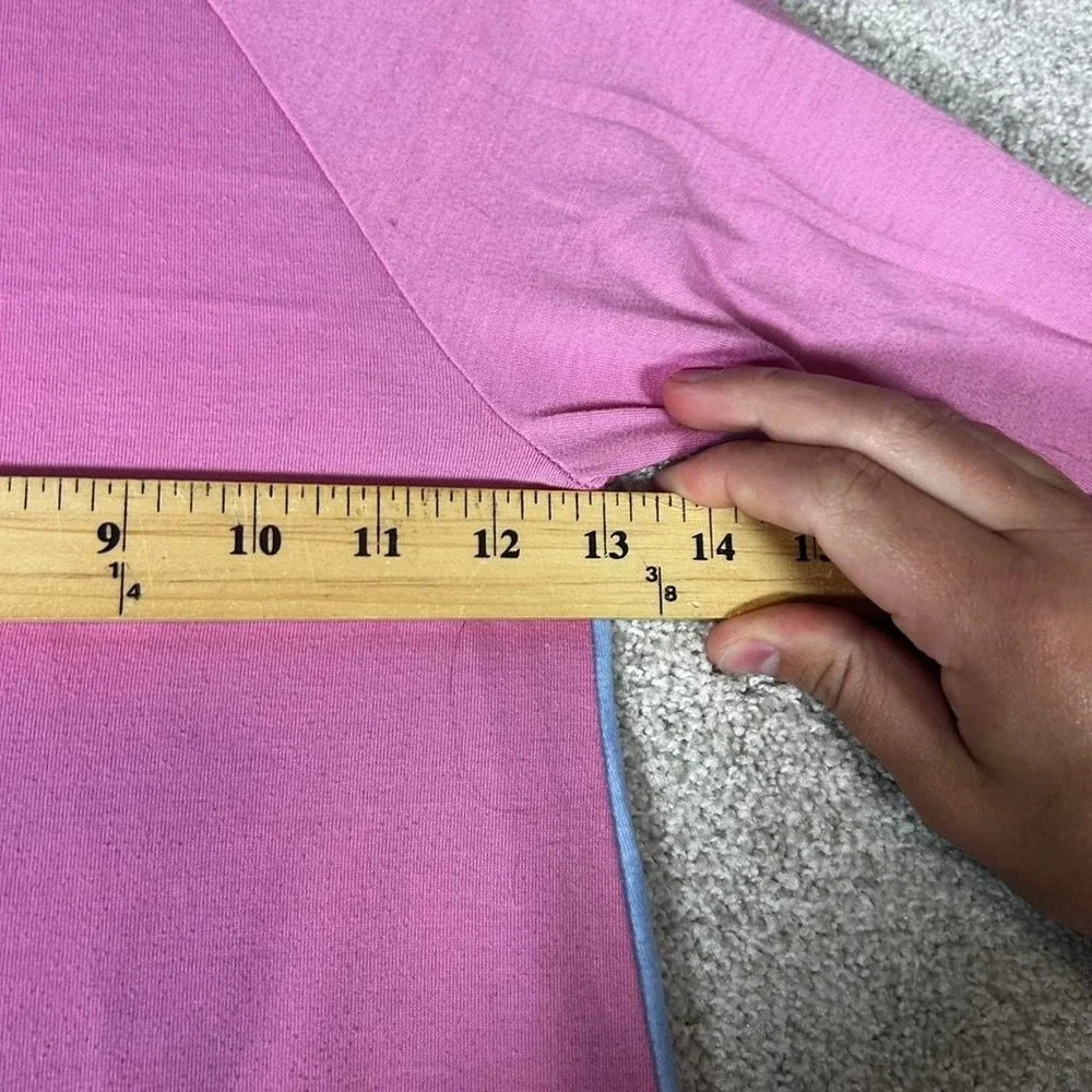 Vintage Girls Lizzie McGuire pink graphic Disney dress size 7